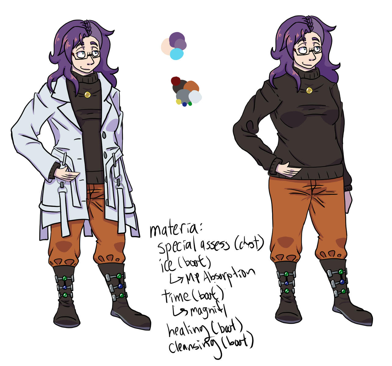 Pre Meteor Outfit - Aura Golden